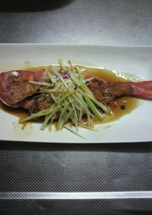金目鯛のソテー香味野菜のオイルがけ!!-レシピのメイン写真