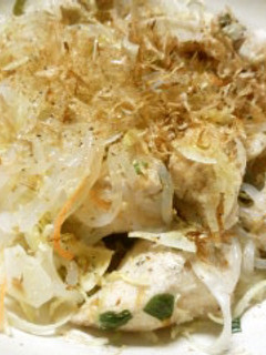 レンジで☆鶏肉と糸こんのドレッシングあえ-レシピのメイン写真