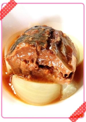 超簡単♥鯖缶と玉ねぎで美味しい晩ごはん-レシピのメイン写真