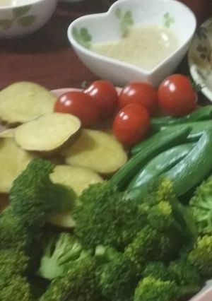 家にある材料でバーニャカウダ♪-レシピのメイン写真