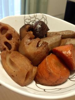 授乳中に♪沢山食べたい根菜煮物-レシピのメイン写真