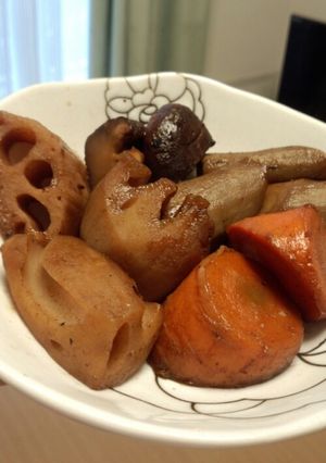 授乳中に♪沢山食べたい根菜煮物-レシピのメイン写真
