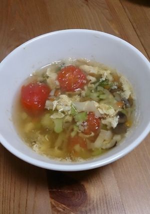 野菜たっぷりコンソメスープ-レシピのメイン写真