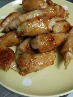 ミョウガの肉巻き-レシピのメイン写真