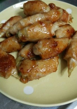 ミョウガの肉巻き-レシピのメイン写真