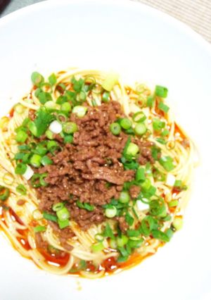 ズボラなお前らでも作れる、汁なし坦々麺。-レシピのメイン写真