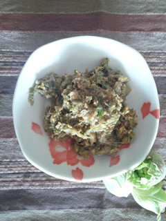 ご飯のお供!蕗の薹×おかか☆蕗味噌♪-レシピのメイン写真