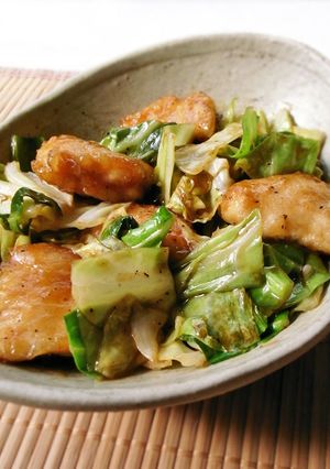 鶏むね肉とキャベツの甘辛ソース-レシピのメイン写真