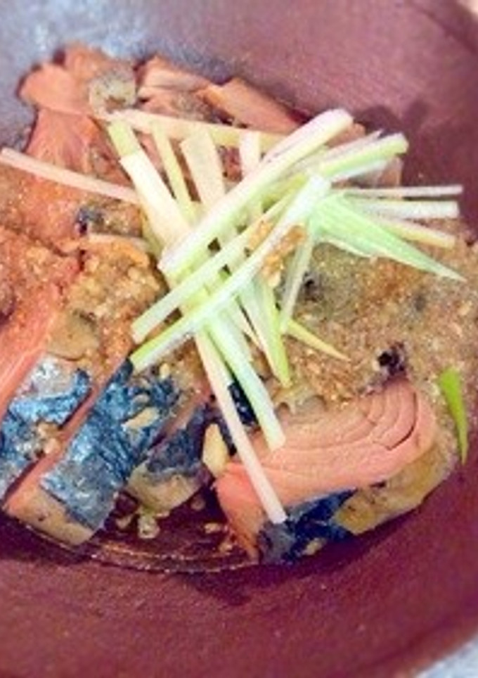 なまり節の酒蒸しゴマだれかけ☆１５分で-レシピのメイン写真