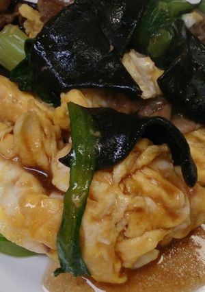 キクラゲと卵のオイスターソース炒め-レシピのメイン写真