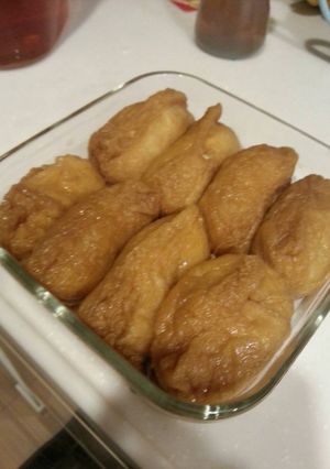 おいなりのあげ-レシピのメイン写真