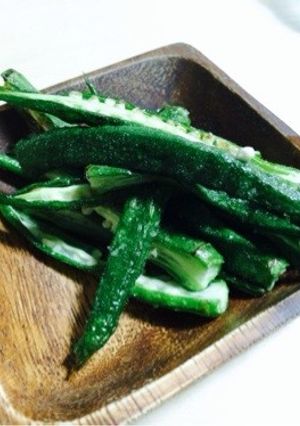 オクラの素揚げ-レシピのメイン写真