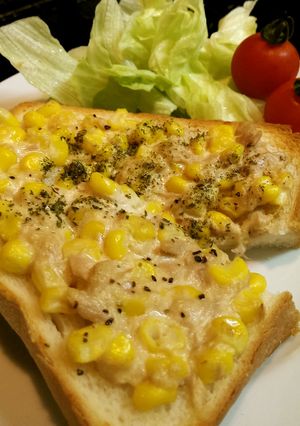【朝ごはん】子供が好きなツナマヨコーン-レシピのメイン写真