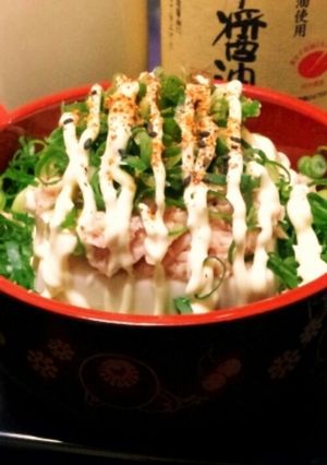 ○●ねぎだく冷奴丼●○-レシピのメイン写真