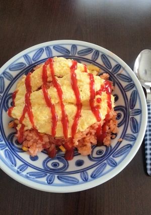 我が家のオムライス!-レシピのメイン写真