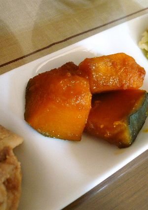 バター風味！かぼちゃの煮物-レシピのメイン写真