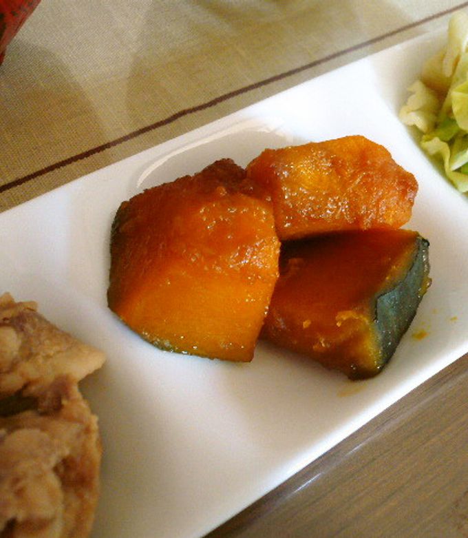 バター風味!かぼちゃの煮物-レシピのメイン写真