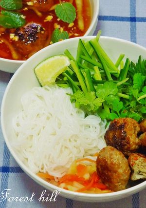 ベトナム版サラダ素麺☆ブンチャー-レシピのメイン写真