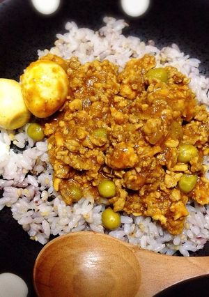 自分メモ:妹のキーマカレー-レシピのメイン写真