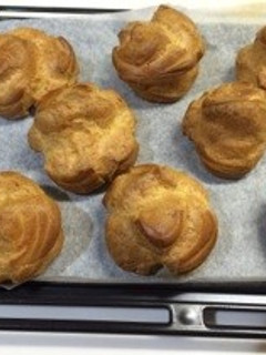 鍋不要、レンジで作るシュー生地♪-レシピのメイン写真