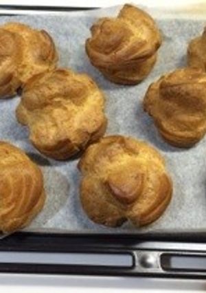 鍋不要、レンジで作るシュー生地♪-レシピのメイン写真