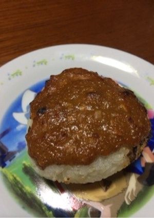 ごま酢味噌だれで焼きおにぎり-レシピのメイン写真