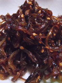 縮緬雑魚で…「イカナゴの佃煮」-レシピのメイン写真