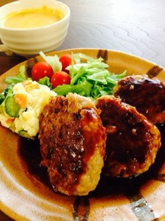 我が家のハンバーグ-レシピのメイン写真