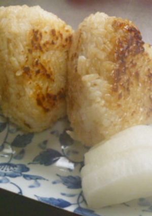 あまりご飯　焼きおにぎり-レシピのメイン写真
