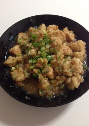 鶏胸肉唐揚げは簡単におろしポン酢で♡-レシピのメイン写真