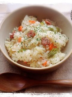 炊飯器で作る♪簡単ピラフ-レシピのメイン写真