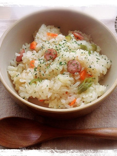 炊飯器で作る♪簡単ピラフ-レシピのメイン写真