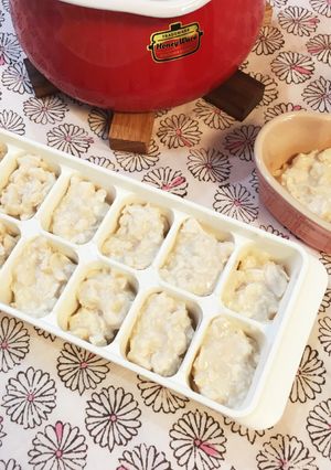 離乳食に♡鶏ささみのそぼろあんかけ-レシピのメイン写真