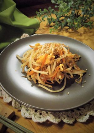 安い!簡単✿もやし炒め 焼きそば味-レシピのメイン写真