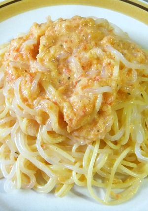 甘みに感激★パプリカのクリームパスタ-レシピのメイン写真