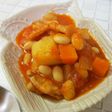 保温調理器でらくらくポークビーンズ