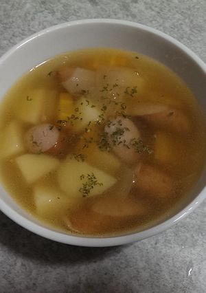 忙しい人のための簡単野菜スープ-レシピのメイン写真