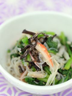 こりっと食感!胡麻ドレサラダ-レシピのメイン写真