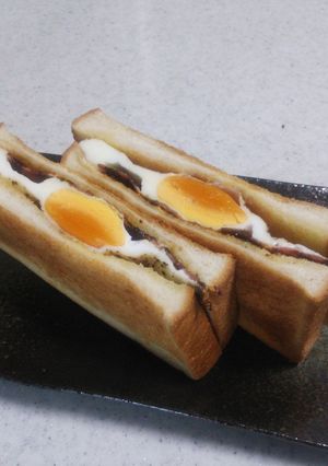カリカリベーコンエッグのタルタルサンド-レシピのメイン写真