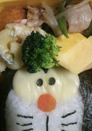 簡単♡キャラ弁♡ドラえもん-レシピのメイン写真