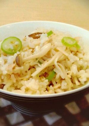 醤油とマヨだけ！簡単ツナの炊き込みご飯♡-レシピのメイン写真