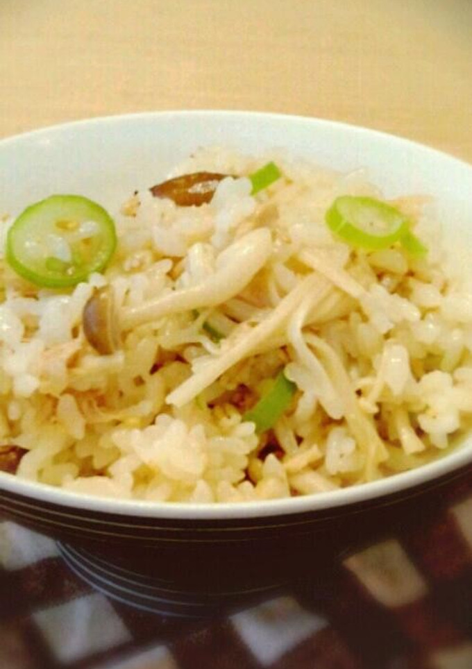 醤油とマヨだけ！簡単ツナの炊き込みご飯♡-レシピのメイン写真