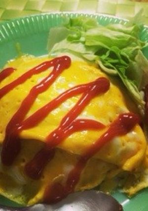 炒り豆腐で☆ダイエットオムライス〜-レシピのメイン写真