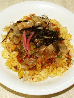 お好み焼き風チャーハン-レシピのメイン写真