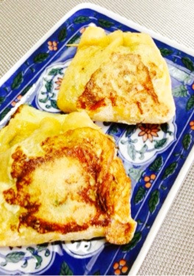 油揚げのねぎ卵包み焼き-レシピのメイン写真