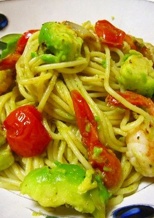 エビとアボカドの爽やかパスタ♥-レシピのメイン写真