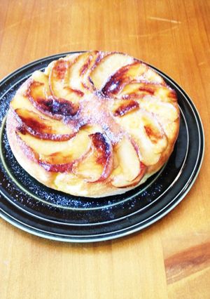 しっとり豆腐のリンゴケーキ（AW使用）-レシピのメイン写真