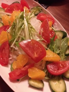 和風ドレッシングで カラフルサラダ-レシピのメイン写真