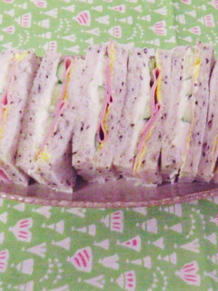 サンドイッチ~黒ゴマ角食~-レシピのメイン写真