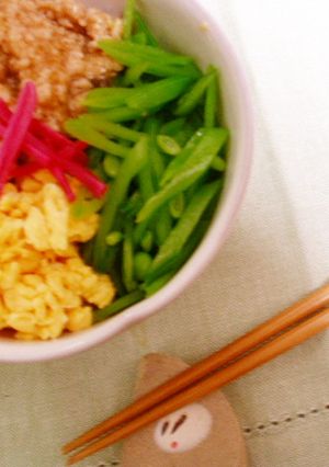 ◎◎コドモも食べやすい♪鶏そぼろ丼-レシピのメイン写真